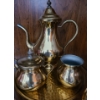 Image 5 : Beautiful Brass Collection w/ Servingware & Bronze Wendell August Decorative Plaque (7L) 