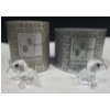 Image 2 : 2 Swarovski Crystal Seals In Original Boxes Both 1"T