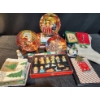 Image 1 : Holiday Decor, Books, and Collectibles Including Santas Key and Nativity Set