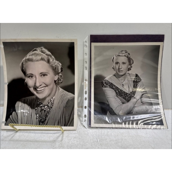 Charlotte Greenwood Signed Headshots