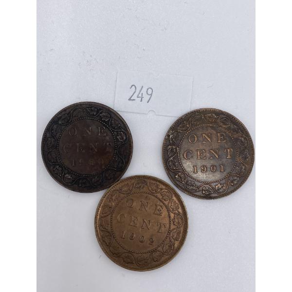 1900-1902 Canadian Large One Cent