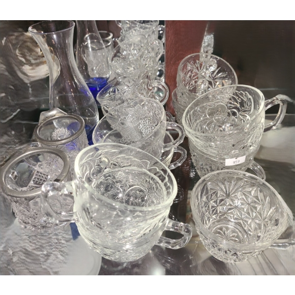 Punch Glasses Candle Hurricanes