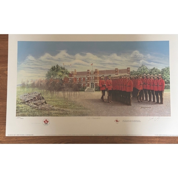 "The Graduation", Artist: James Lumbers, 2535/3500, 27 X 16.5 Unframed