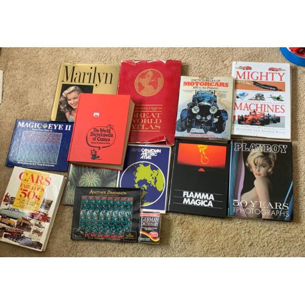 Collectable Book Collection - Playboy Mighty Machines & More