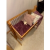 Image 1 : Impressive Handmade Oak Rocking Bed For Infants
