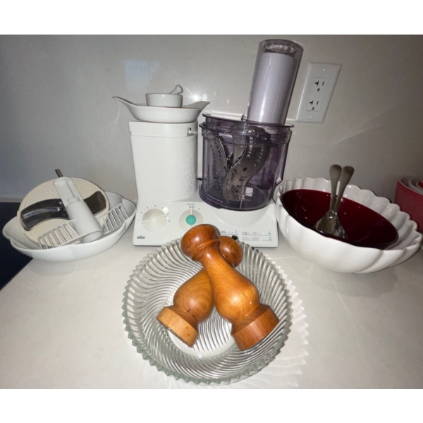 Braun Combi MAX 600 w/Attachments,  Serving ware, SNP Shakers