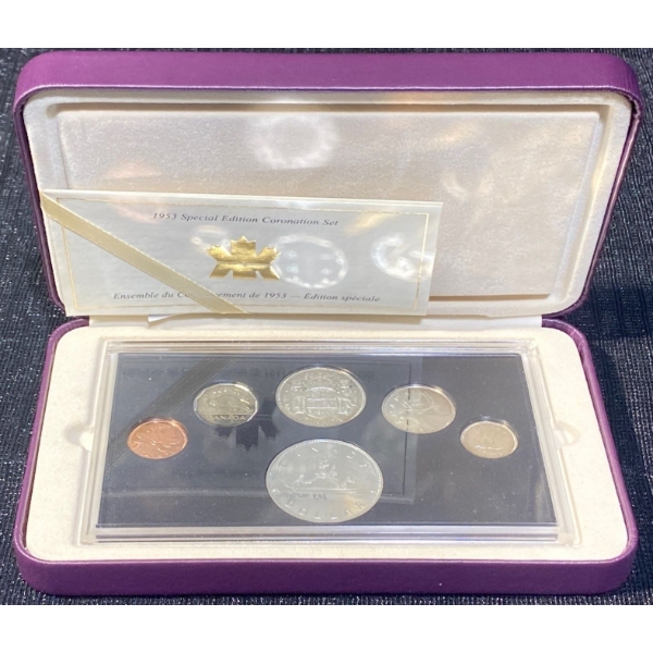 Royal Canadian Mint 2003 Sterling Silver Special Edition Coronation Set