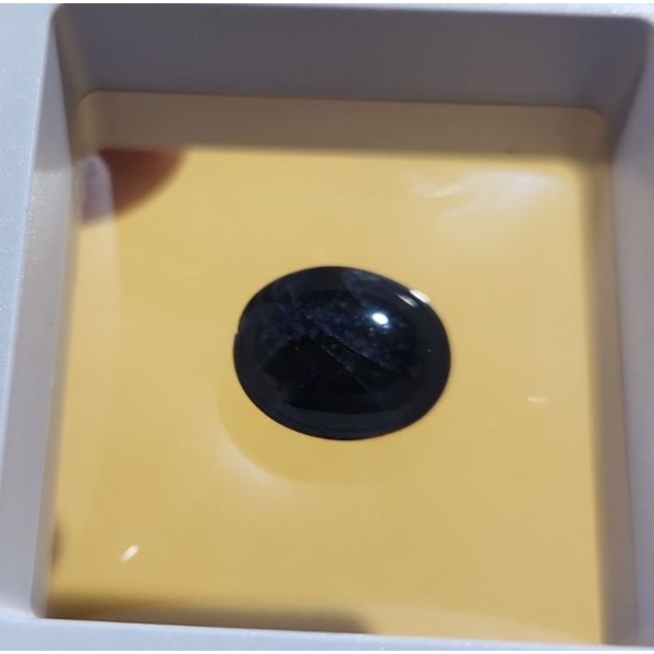 12.25 Carat Blue Saphire- Authentic with Certificate ( Estimated Value $1200)