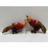 Image 1 : Chalk Birds, Pair of Parrots H