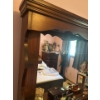 Image 3 : Large Wooden Dresser w/ Large Attached Mirror, Contents NOT Included - 63W, 18D, 72T 
