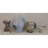 Image 1 : Collection of Hand Decorated Vases & More (Largest is 8T)