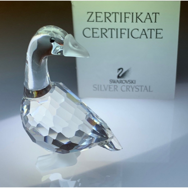 Swarovski Crystal Sitting Swan 2.5T