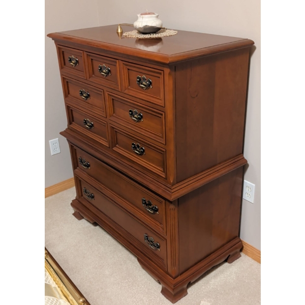 Gibbard Solid Cherry Tall Boy Dressing Table 41x18x51