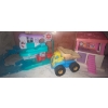 Image 1 : Multi Piece Children's Playset - School Bus & More 9T