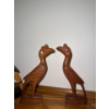Image 2 : Decorative Tribal Bird Carvings, Set of 4, Including 2 Ironwood Carvings (Largest 9.5T) 