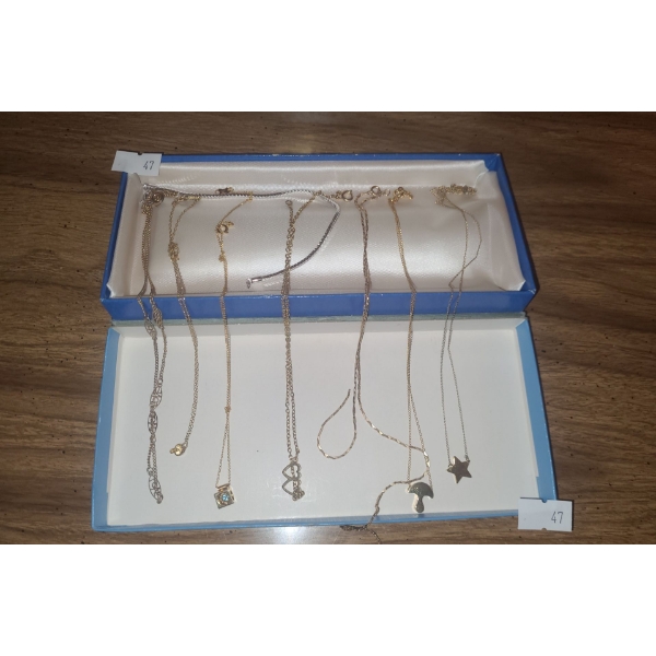Assorted Delicate Chains, Not Stamped 