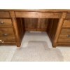 Image 4 : Solid Wood Executive Style Desk w/Built in Storage Workspace  62x31x40"tall