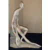 Image 2 : Nao By LLADRO Porcelain Sitting Harlequin Mandolin Player Sculpture  - 5W, 11D, 14T