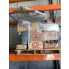 Image 1 : Pallet Lot of Bernardin Mason Jars, Concrete Mix, and Miscellaneous Items