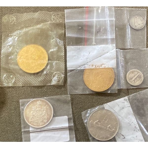 Collection of Canadian Commemorative & Silver Coins