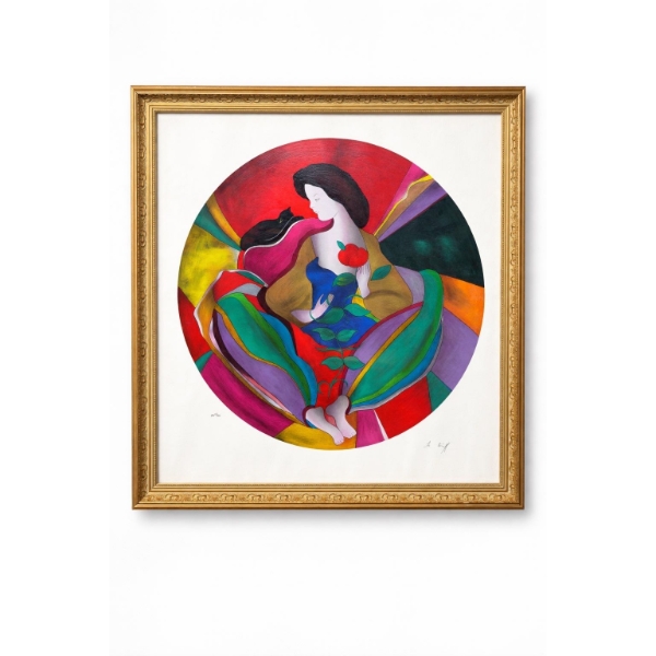 Linda Le Kinff Serigraph In Color on Wove Paper Signed In Pencil EA 31/50 2004