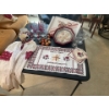 Image 2 : Assorted Ukrainian Decor and Kitchenware, embroidered Ukranian Blouse, Easter Eggs, Napkins, Serving