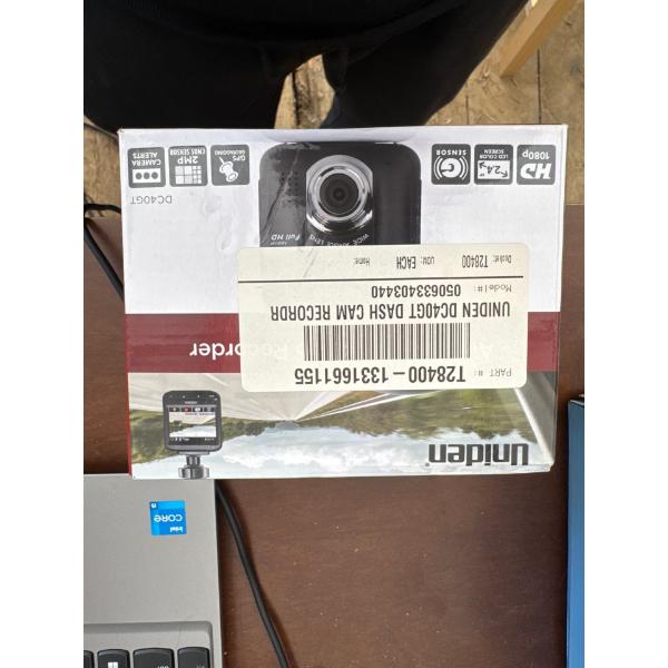 uniden dash camera  and free printer