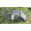 Image 3 : Two Metal Animal Traps, Largest 32 Inches Long