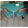 Image 2 : Lucky Duck Mid Century Card Table 32x38 w/ Seating For Four