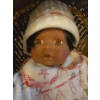 Image 3 : Porcelain Baby in Basinet - 31W, 15D, 26T