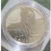 Image 2 : 2013 Canada Wolf $20 Fine Silver Coin 7.96 Grams 99.99% Silver