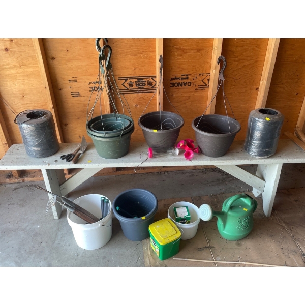 Assorted Garden Supplies