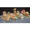 Pendelfin Hand Painted Stone Craft 8PC Lot All Different