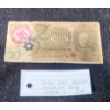 Image 2 : German WW2 Banknote Concentration Camp- Ovanienburg - Jude