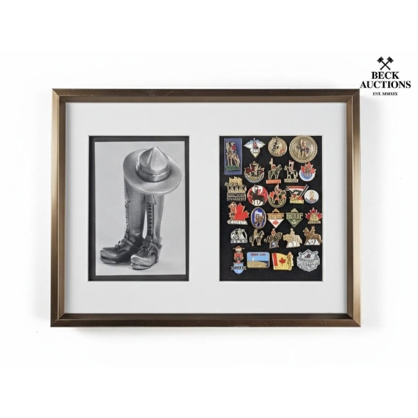 Collection Of Royal Canadian Mounted Police (RCMP) Memorabilia.