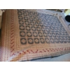 Image 3 : Large Antique Wool Area Rug 112 w 143 l