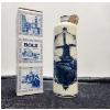 Image 1 : Vintage Sealed Bols Zeer Oude Genever ( Dutch Grain Spirit) with Cork Stopper. Delft Blue Bottle