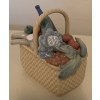 Image 3 : LLADRO Porcelain 10th Anniversary Basket of Goodies 4W