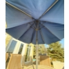Image 8 : Luxury Heavy Duty Outdoor Oval Six Chaired Patio Set W/ Large Umbrella