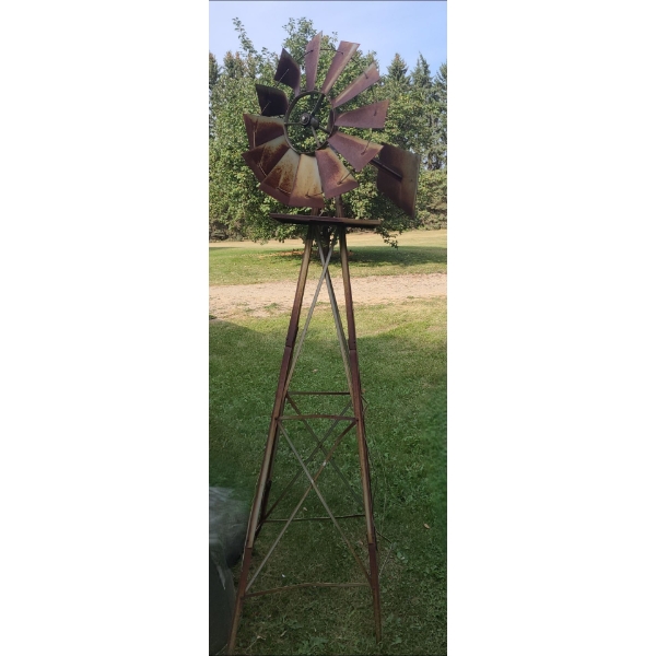 Decorative Garden Windmill 21 W, 21 D Base 85 T 