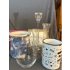 Image 6 : Large Homewares Collection - Glassware, Art Print, Big Box of Tupperware, Decor, Decorative Plates 