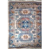 Image 1 : Stunning Tashkano 100% Art Silk Rug #2, Tribal Pattern, Made in Belgium - 55x40