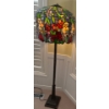 Image 2 : Stunning Tiffany Style Floor Lamp - Bronze Base - Very Heavy 19x65