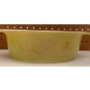 Image 2 : Set of three Vintage Pyrex Casserole Dishes Pyrex Golden Wreath 043