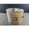 Image 1 : Vintage Steel Mop Bucket 13in H x 11in W