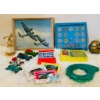 Image 10 : Collectibles Including WWII Plane Artwork, Model Cars, Coins, and Memorabilia