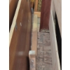 Image 11 : Gorgeous Queen Teak Floor Bed Frame with Side Tables and Like- New Mattress