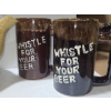 Image 9 : "Whistle For Your Beer" Mugs 5 T, Smallest Mug: 3.5 T, Bamboo Handle Teapot and More!