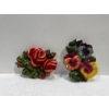 Image 1 : Chalk Flowers, Red Roses and Multicolour Pansies 6H