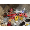 Image 1 : A number of Jack’s jack stands and wheel jacks all together.